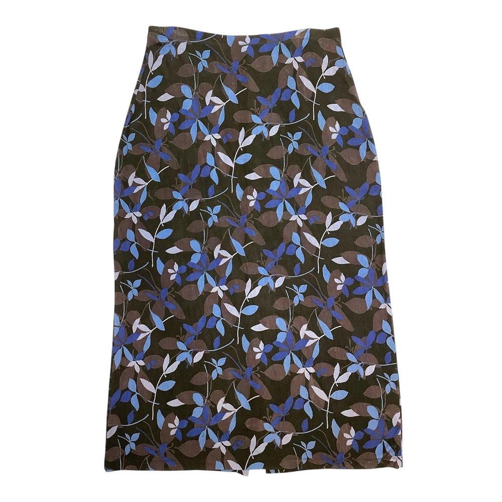 Vintage 90s Linden Hill Floral Maxi Skirt